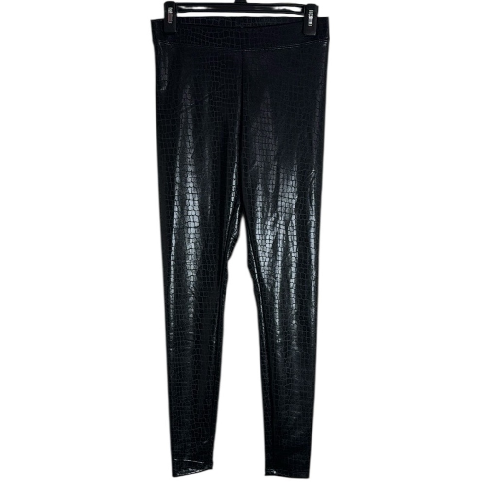 Express Embossed Snake print Leggings High Rise Black Size XS